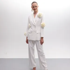 Off White Hourglass Suit
