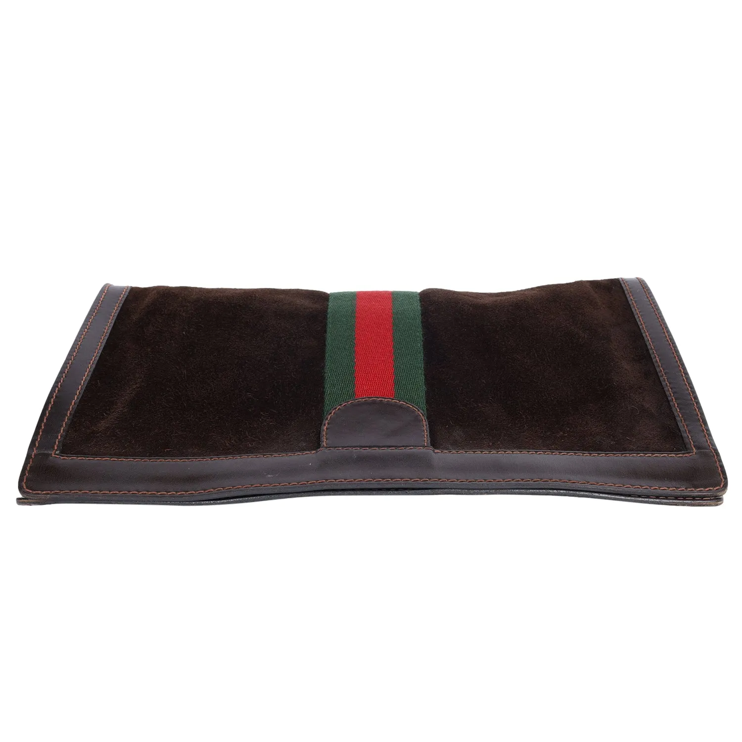 Ophidia GG Brown Clutch Toiletry Bag