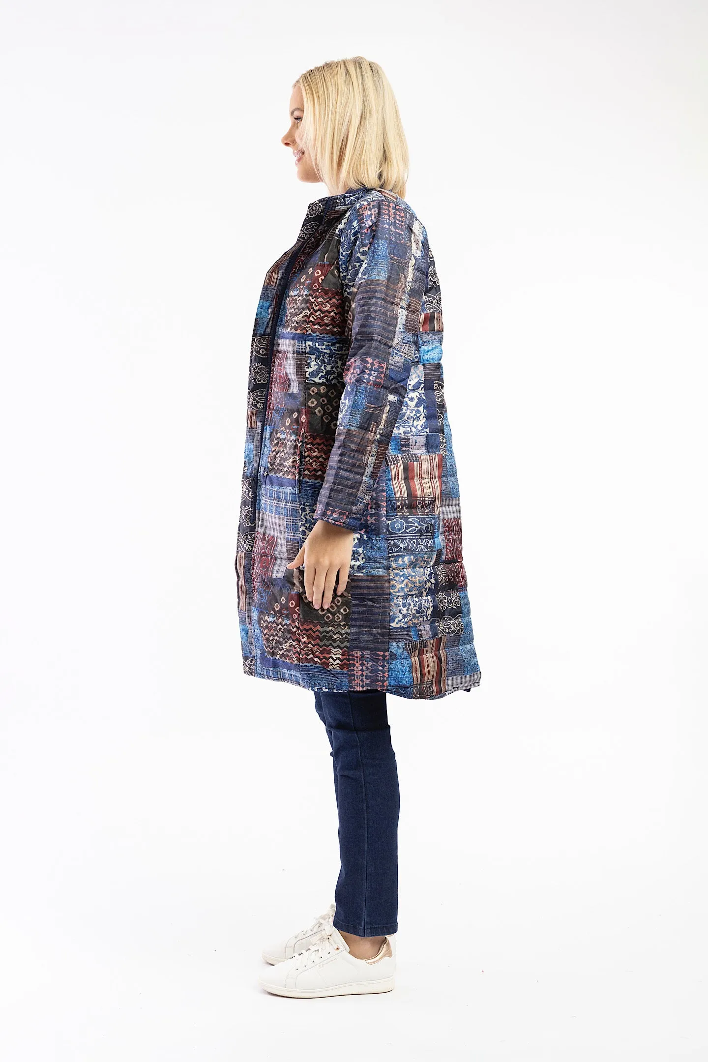 Orientique Kantha Puffer 3245