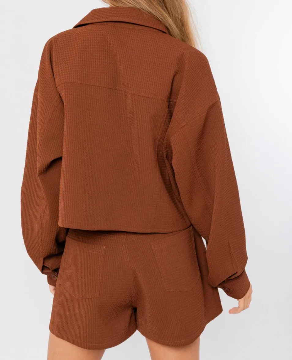 Oversized Crop Jacket