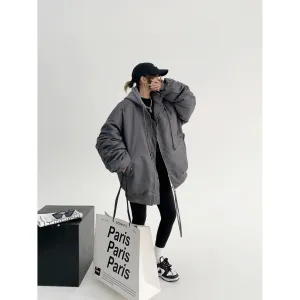 Oversized Hooded Puffer Coat