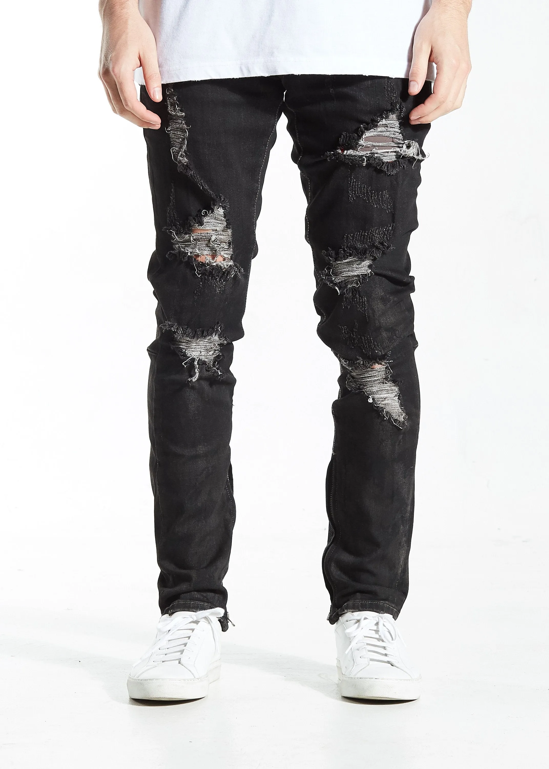 Pacific Denim (Black on Black)
