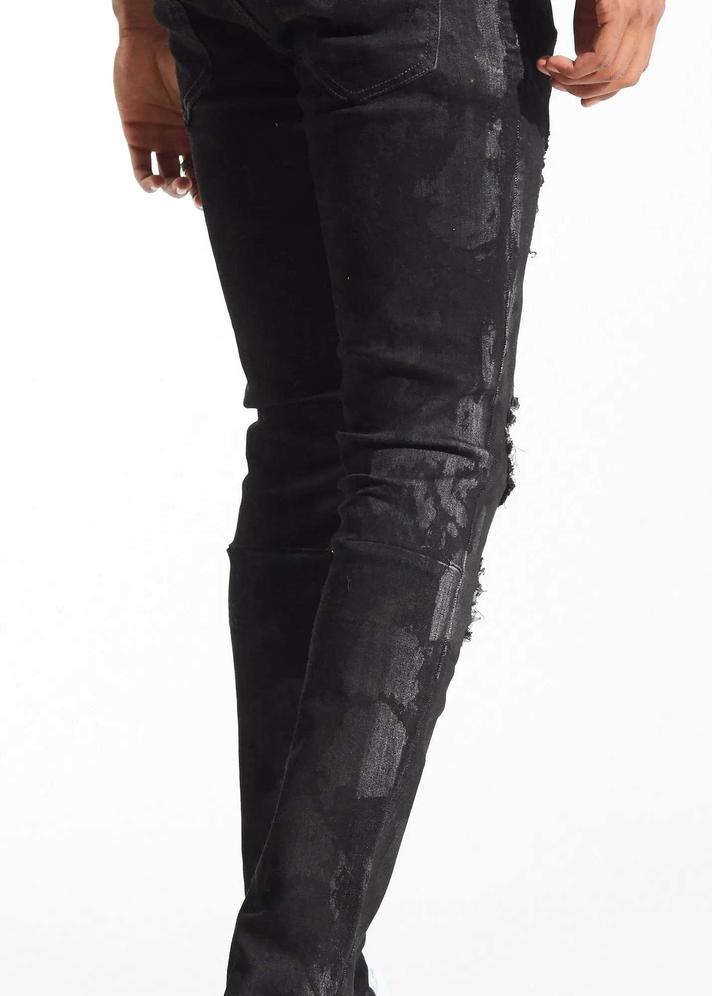 Pacific Denim (Black on Black)