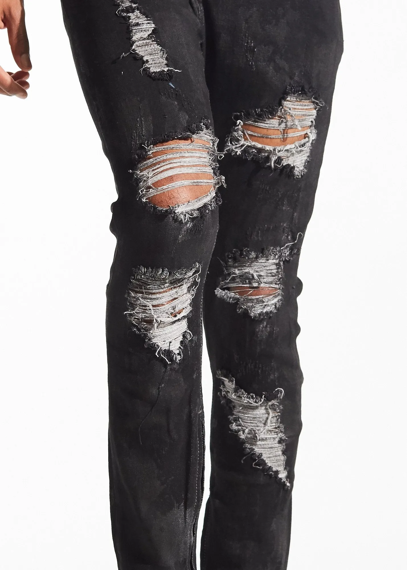Pacific Denim (Black on Black)