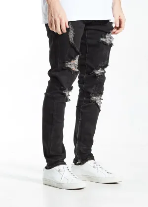 Pacific Denim (Black on Black)