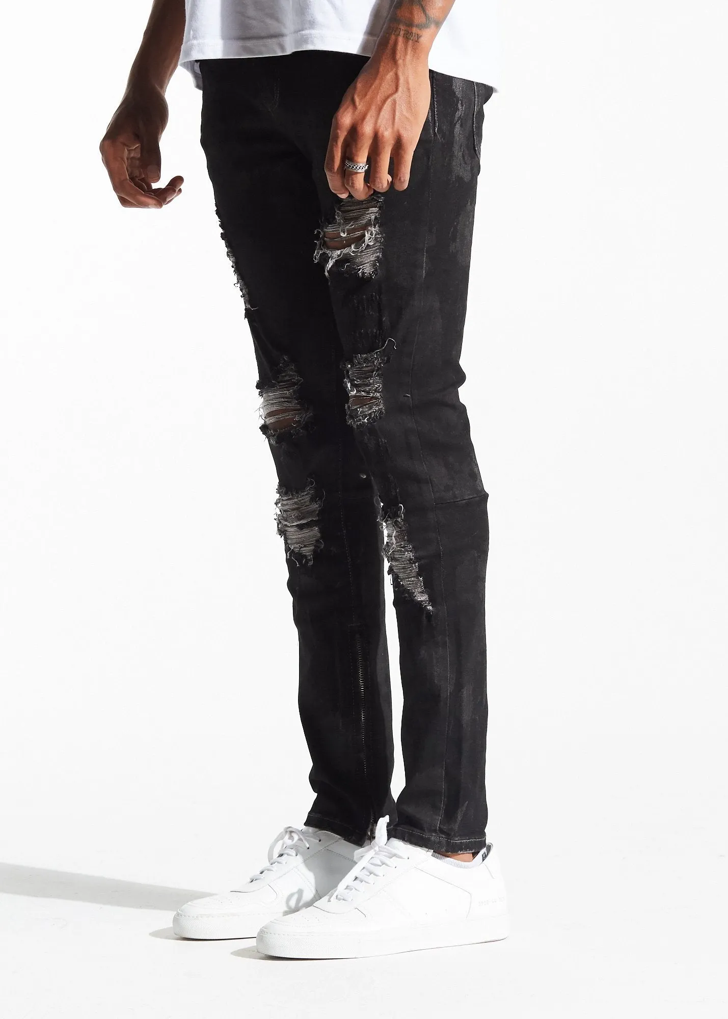 Pacific Denim (Black on Black)