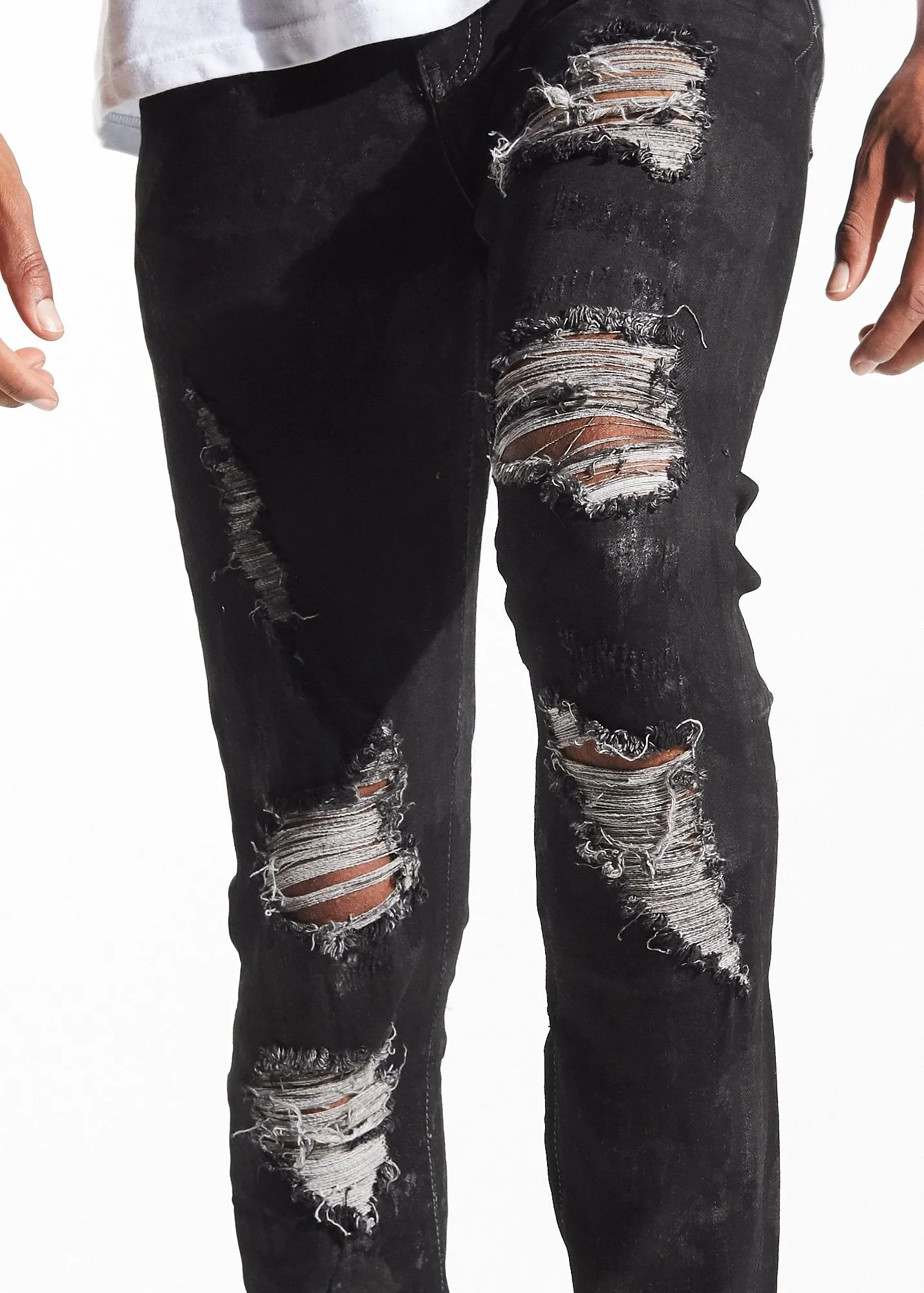Pacific Denim (Black on Black)