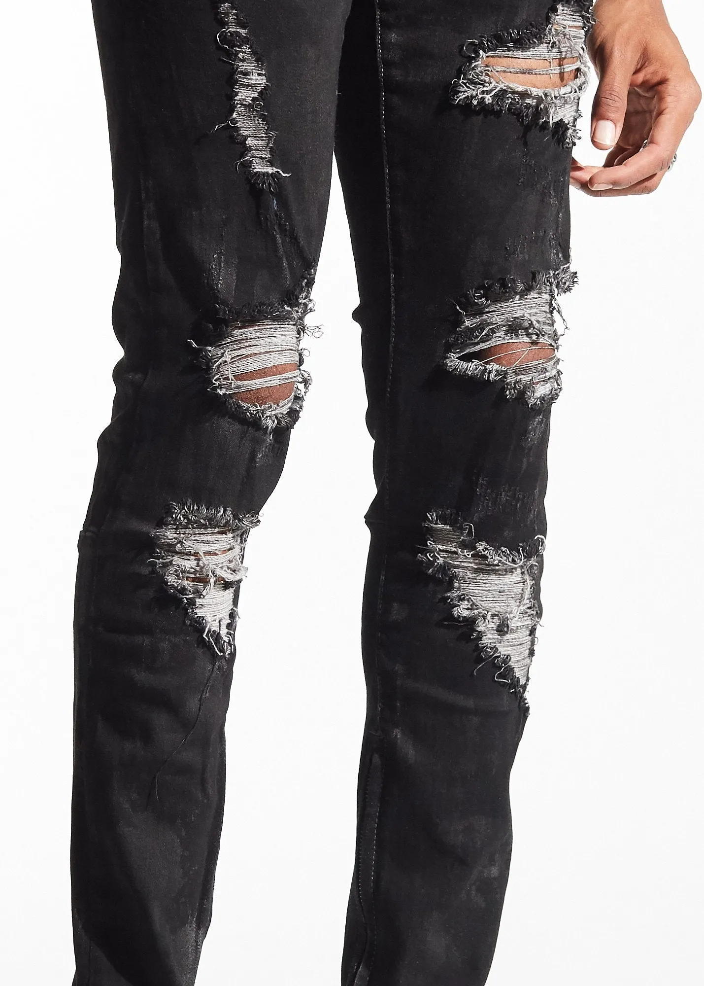 Pacific Denim (Black on Black)