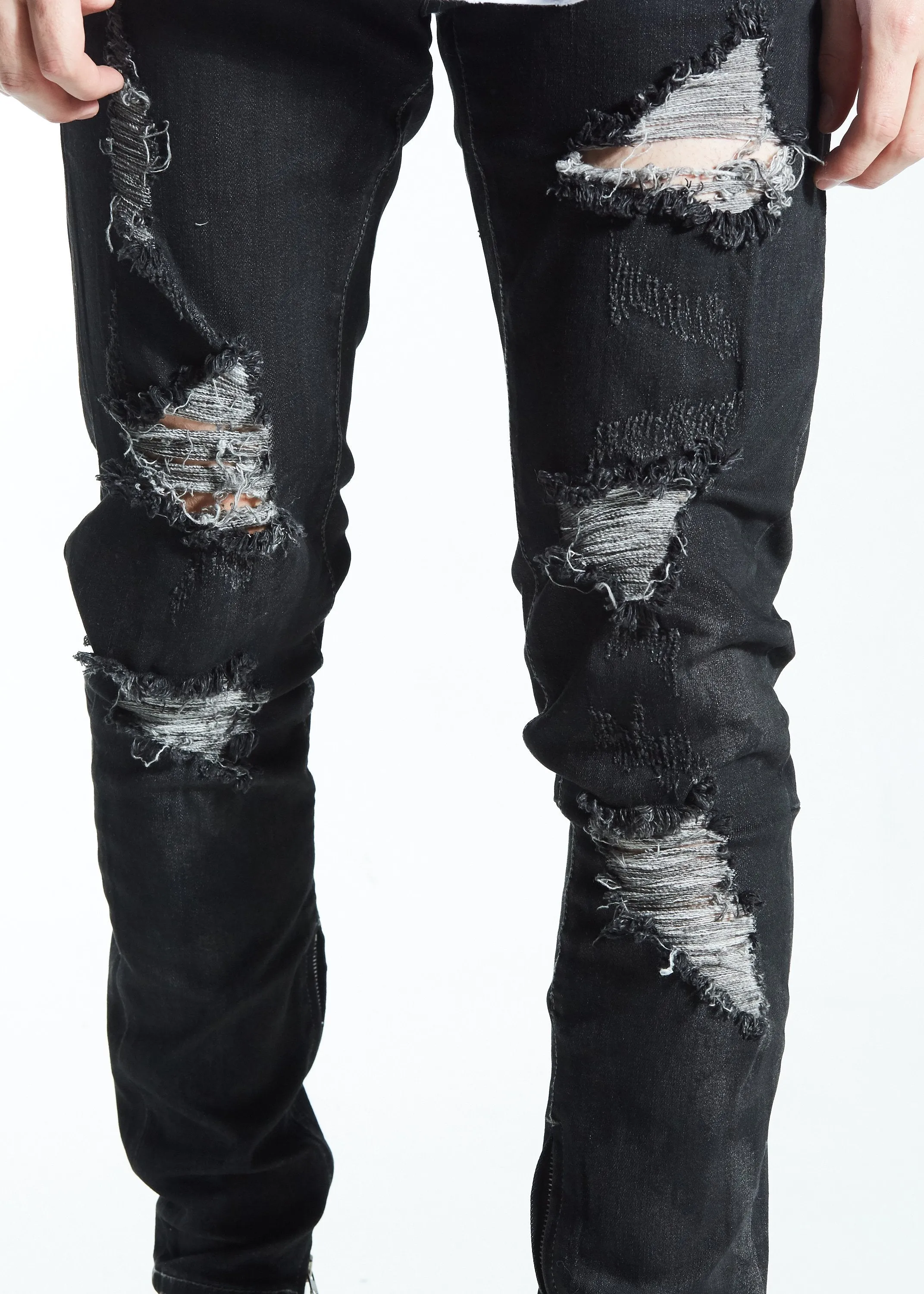 Pacific Denim (Black on Black)