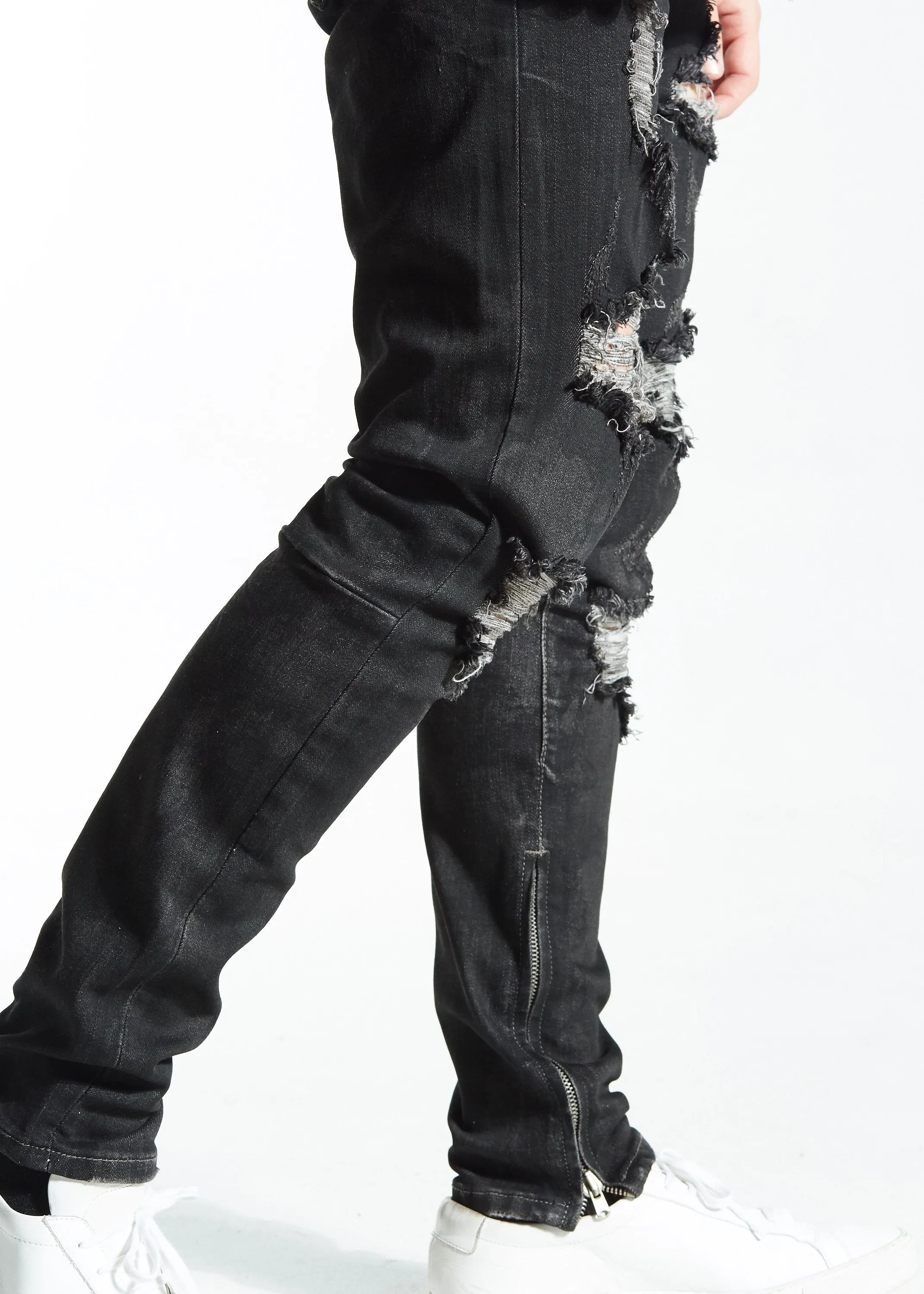 Pacific Denim (Black on Black)