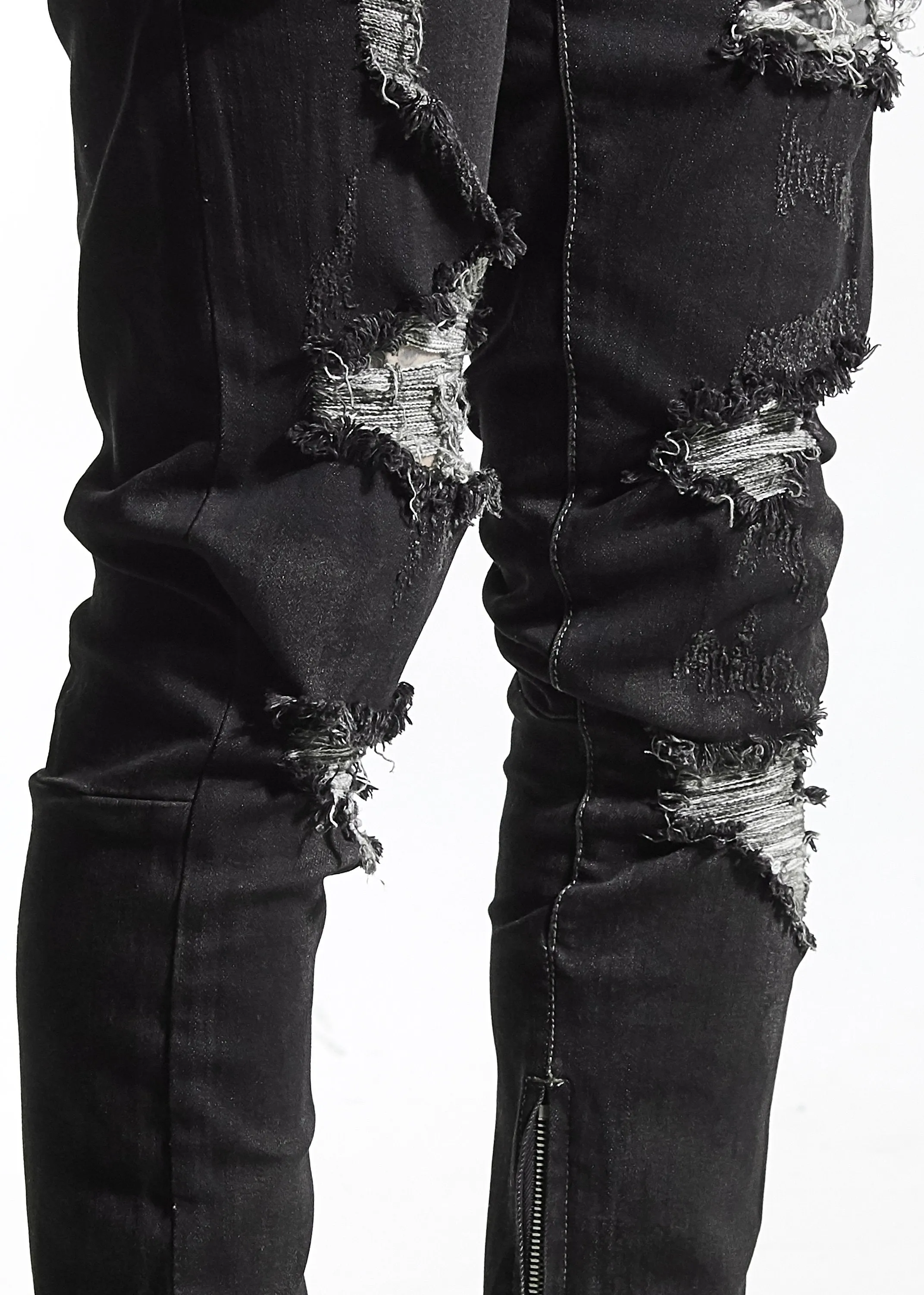 Pacific Denim (Black on Black)