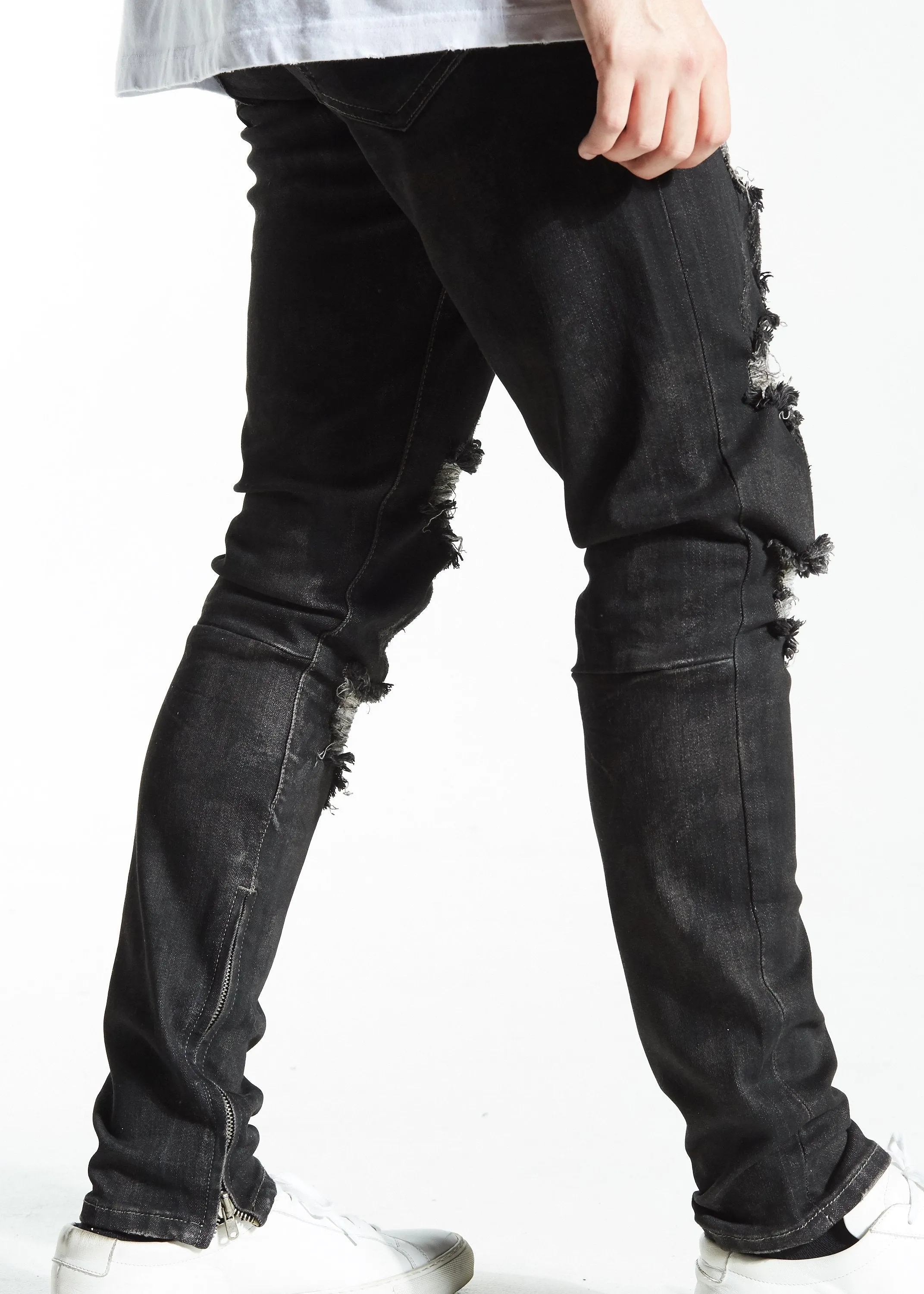 Pacific Denim (Black on Black)