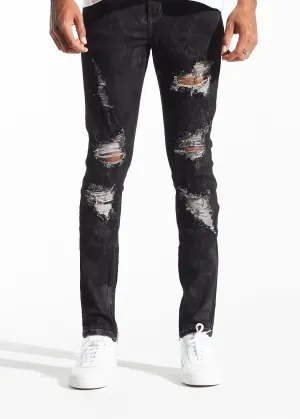 Pacific Denim (Black on Black)