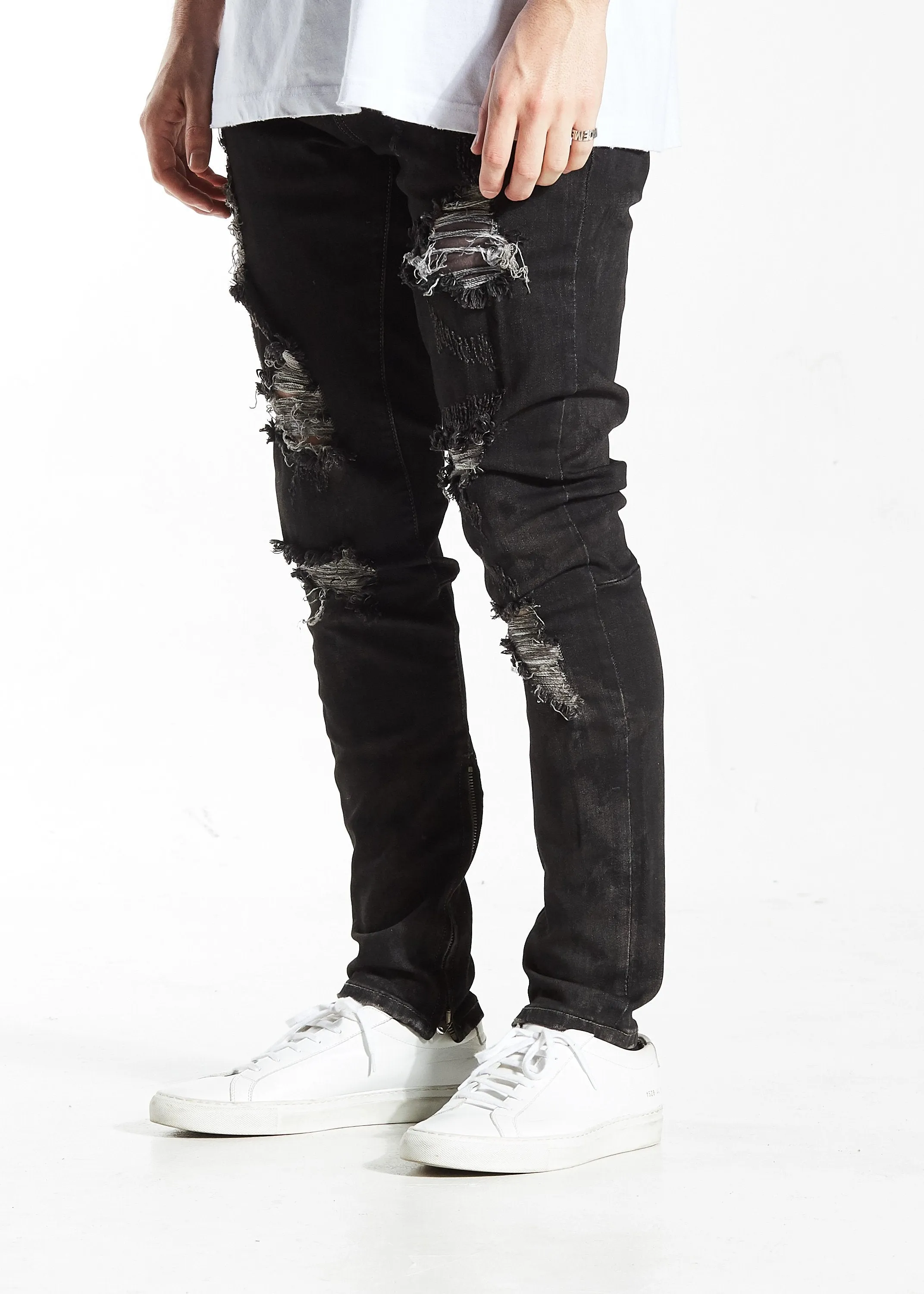 Pacific Denim (Black on Black)