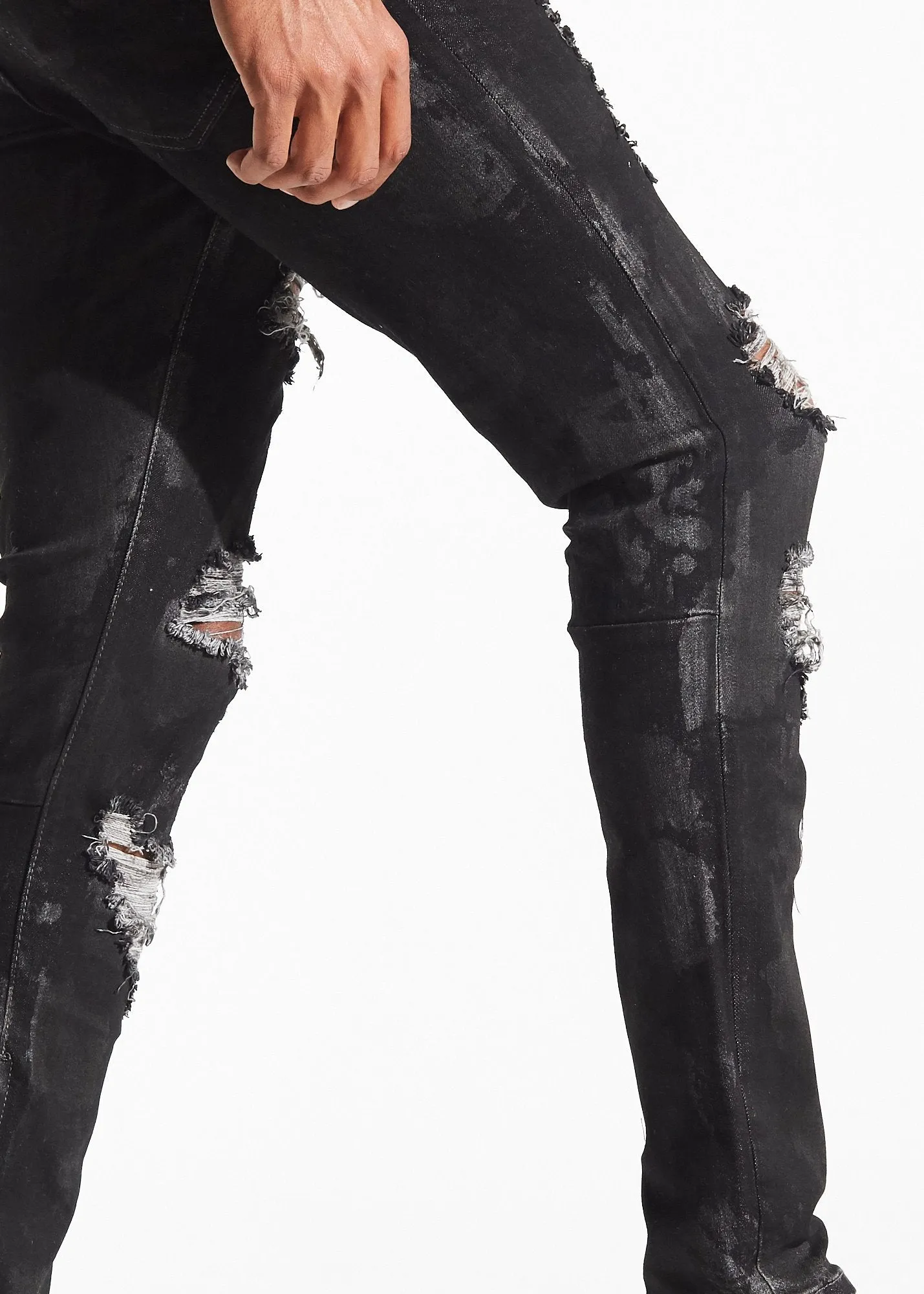 Pacific Denim (Black on Black)