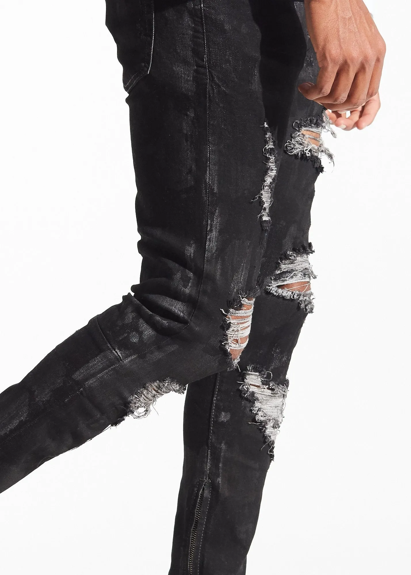 Pacific Denim (Black on Black)