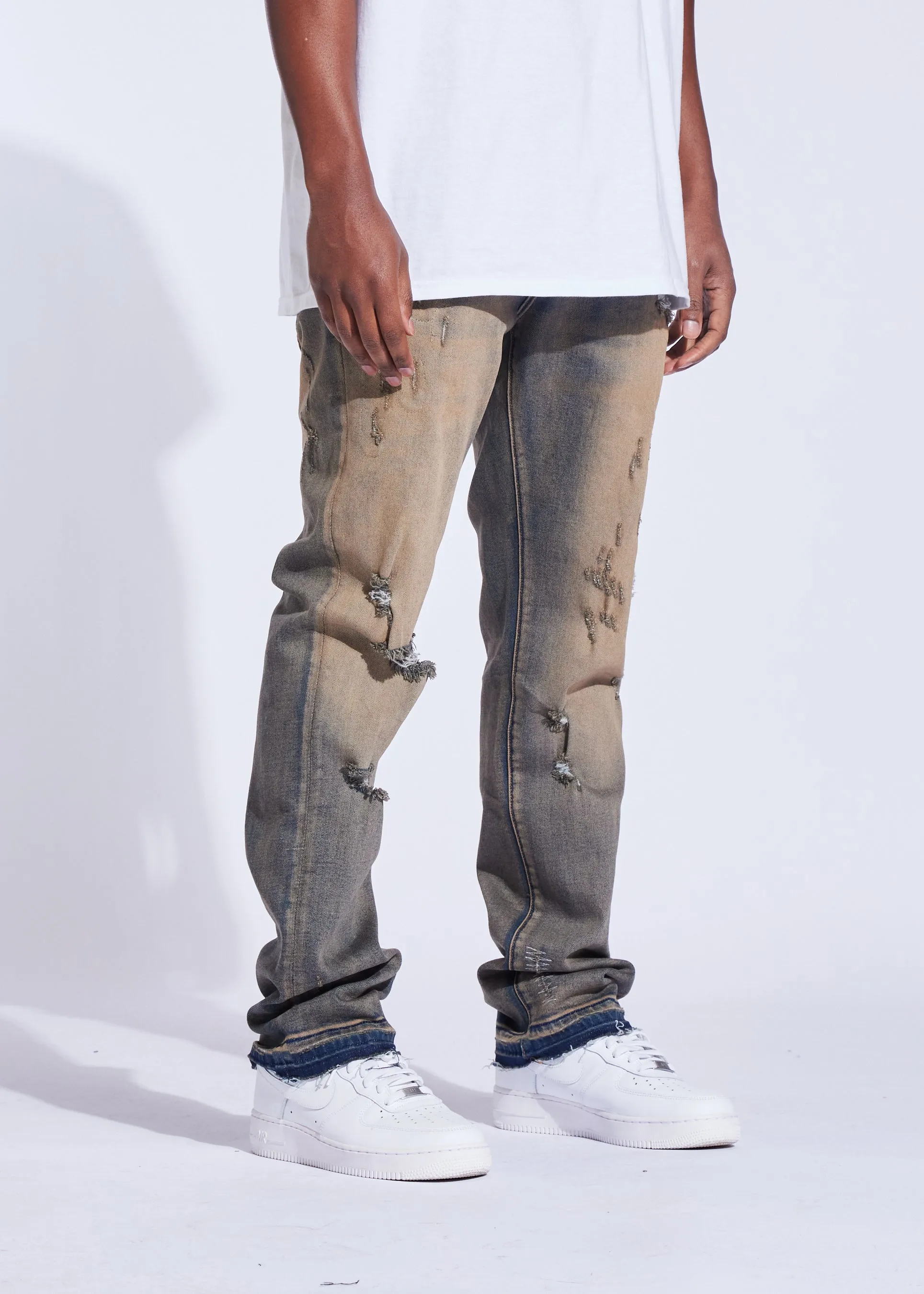 Pacific Straight Denim (Baked Clay)