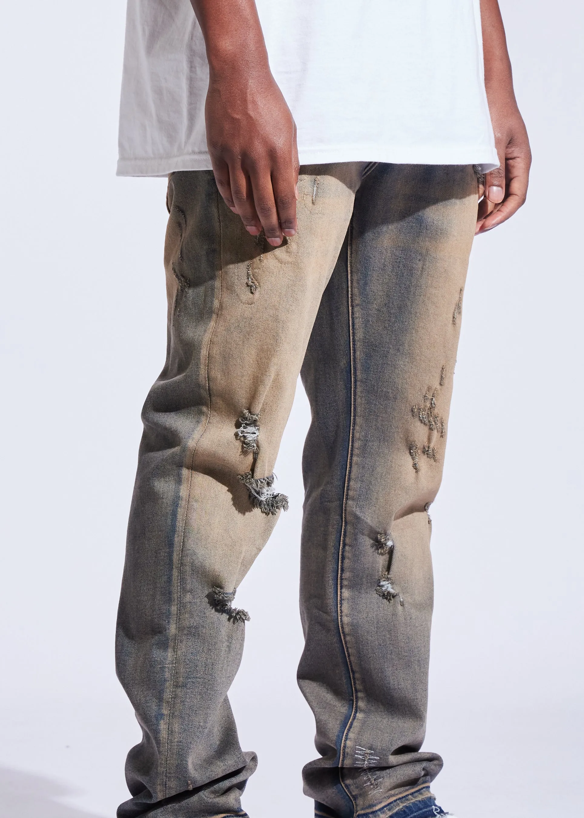 Pacific Straight Denim (Baked Clay)