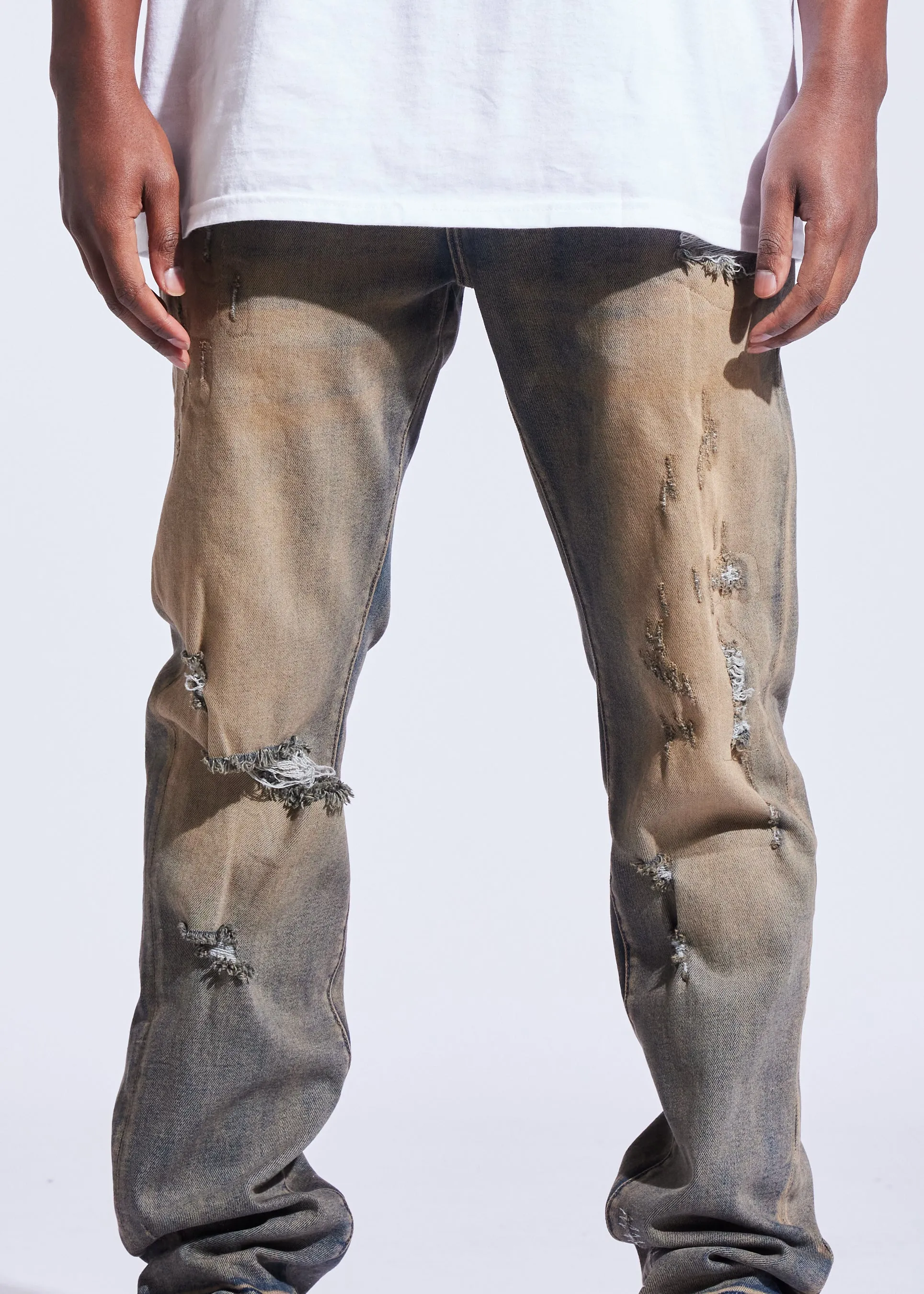 Pacific Straight Denim (Baked Clay)