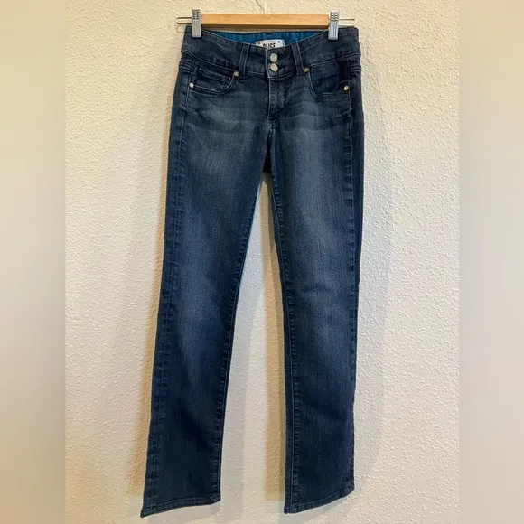 Paige Hidden Hills Straight Leg  Denim Jeans Size 25