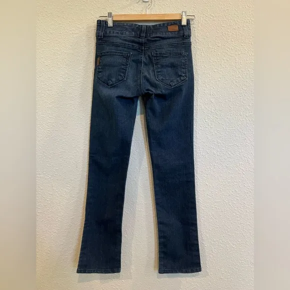 Paige Hidden Hills Straight Leg  Denim Jeans Size 25