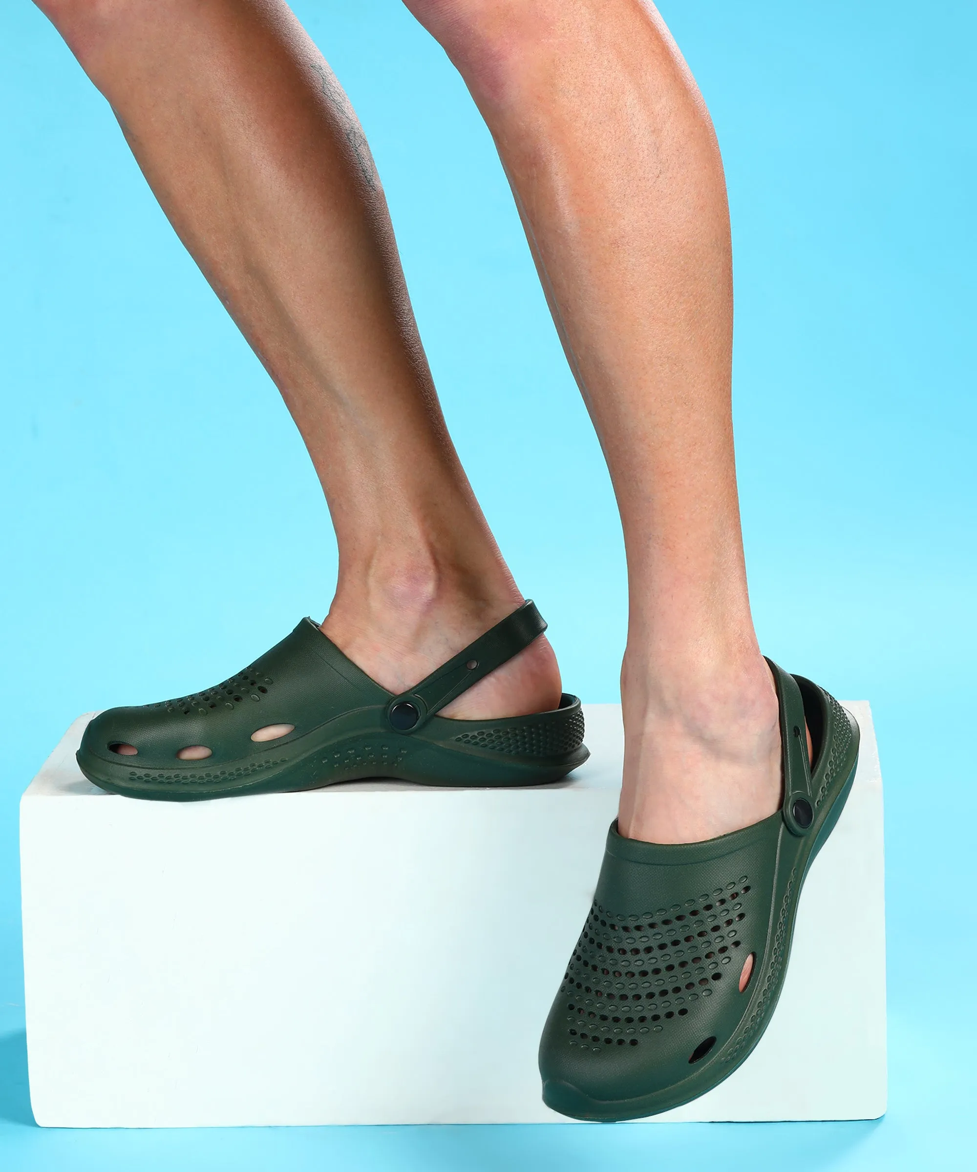 Paragon K10918G Men Casual Clogs | Stylish, Durable | Casual & Comfortable | For Everyday Use