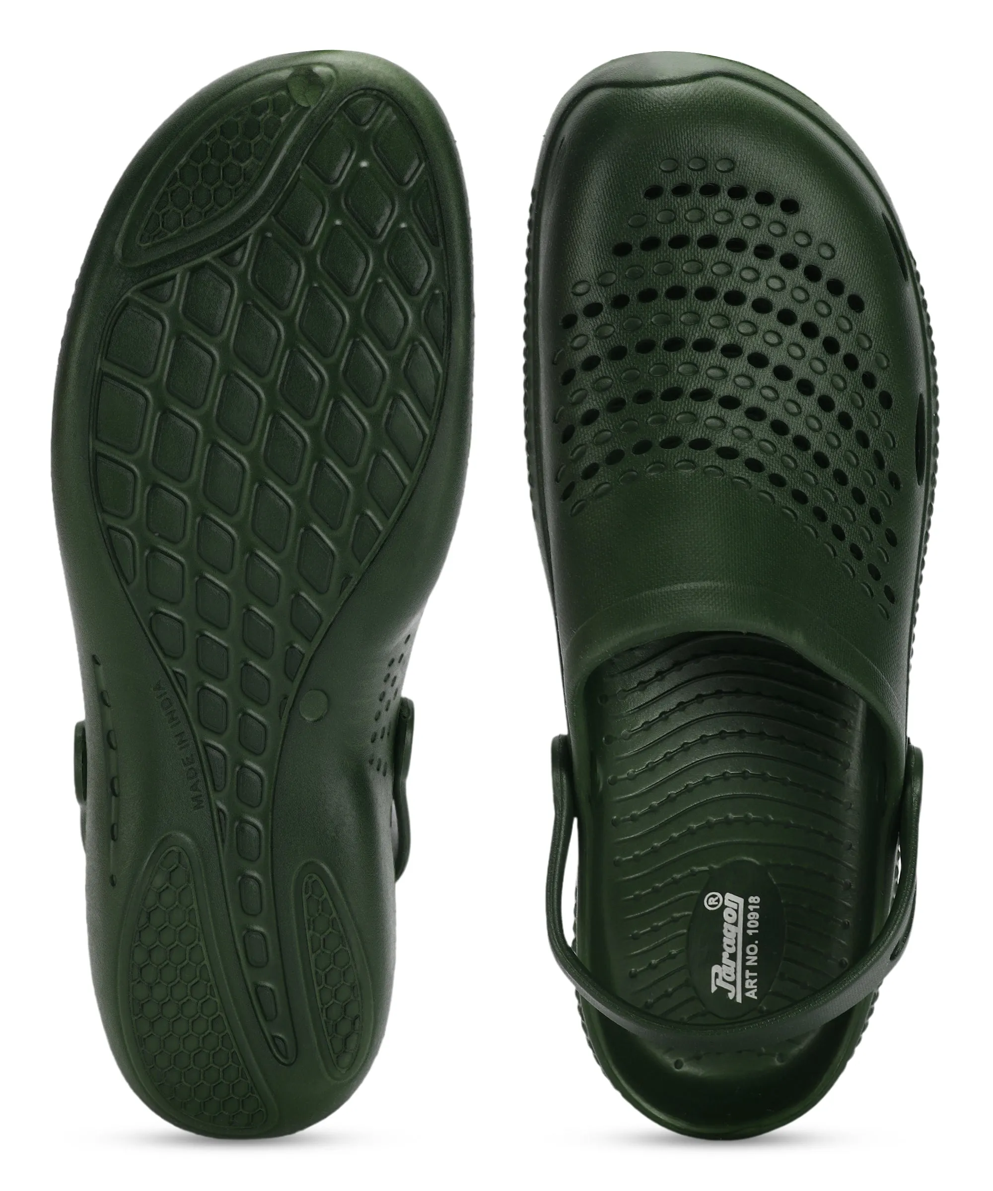 Paragon K10918G Men Casual Clogs | Stylish, Durable | Casual & Comfortable | For Everyday Use
