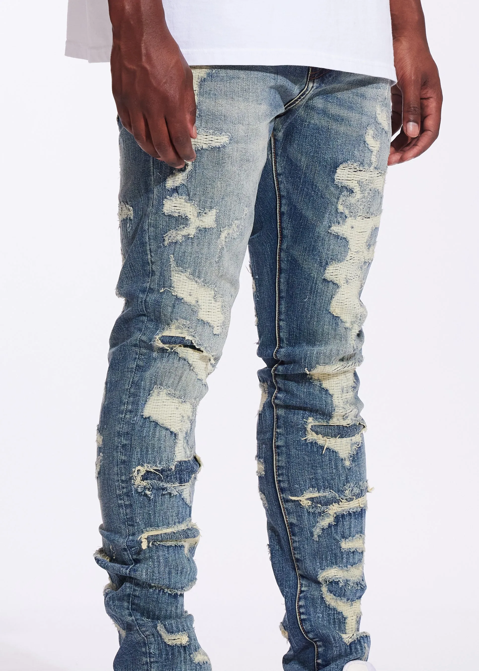 Patrick Skinny Denim (Vintage Distress)