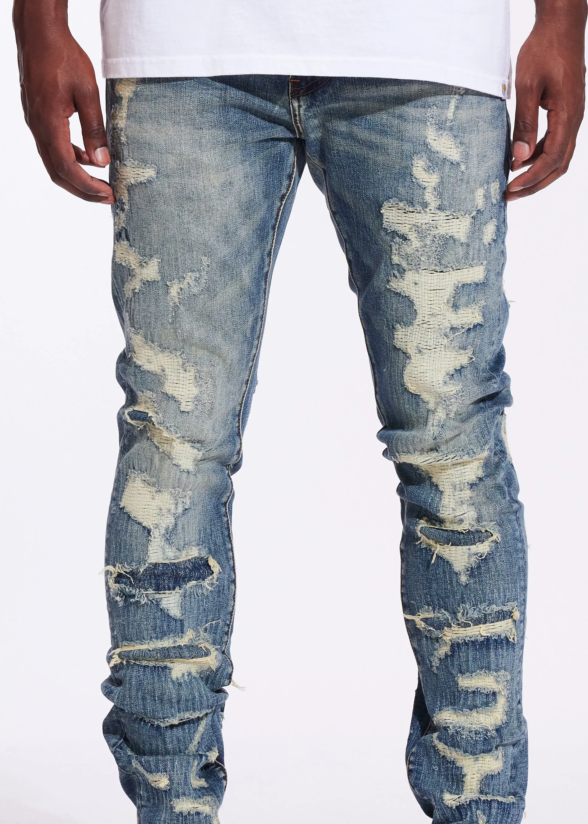 Patrick Skinny Denim (Vintage Distress)