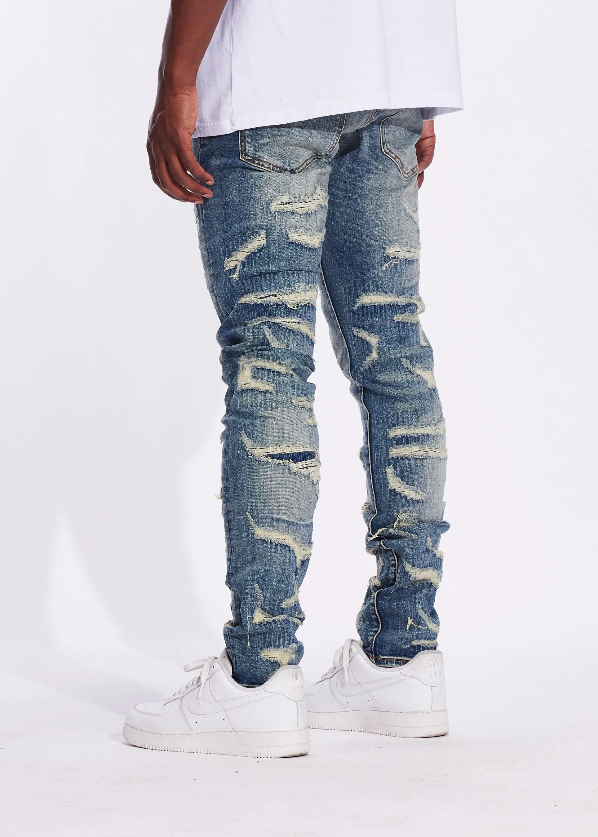 Patrick Skinny Denim (Vintage Distress)