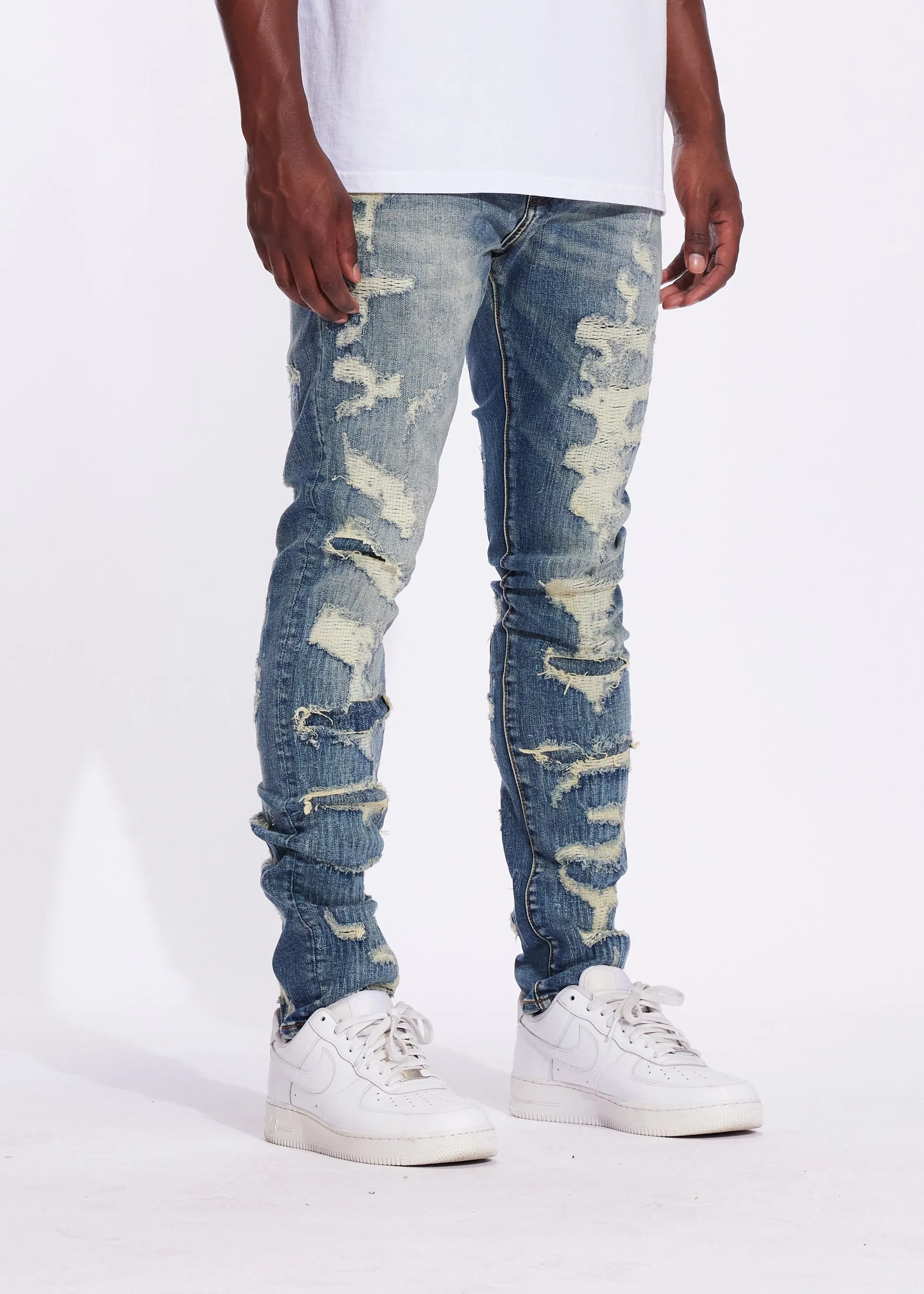 Patrick Skinny Denim (Vintage Distress)
