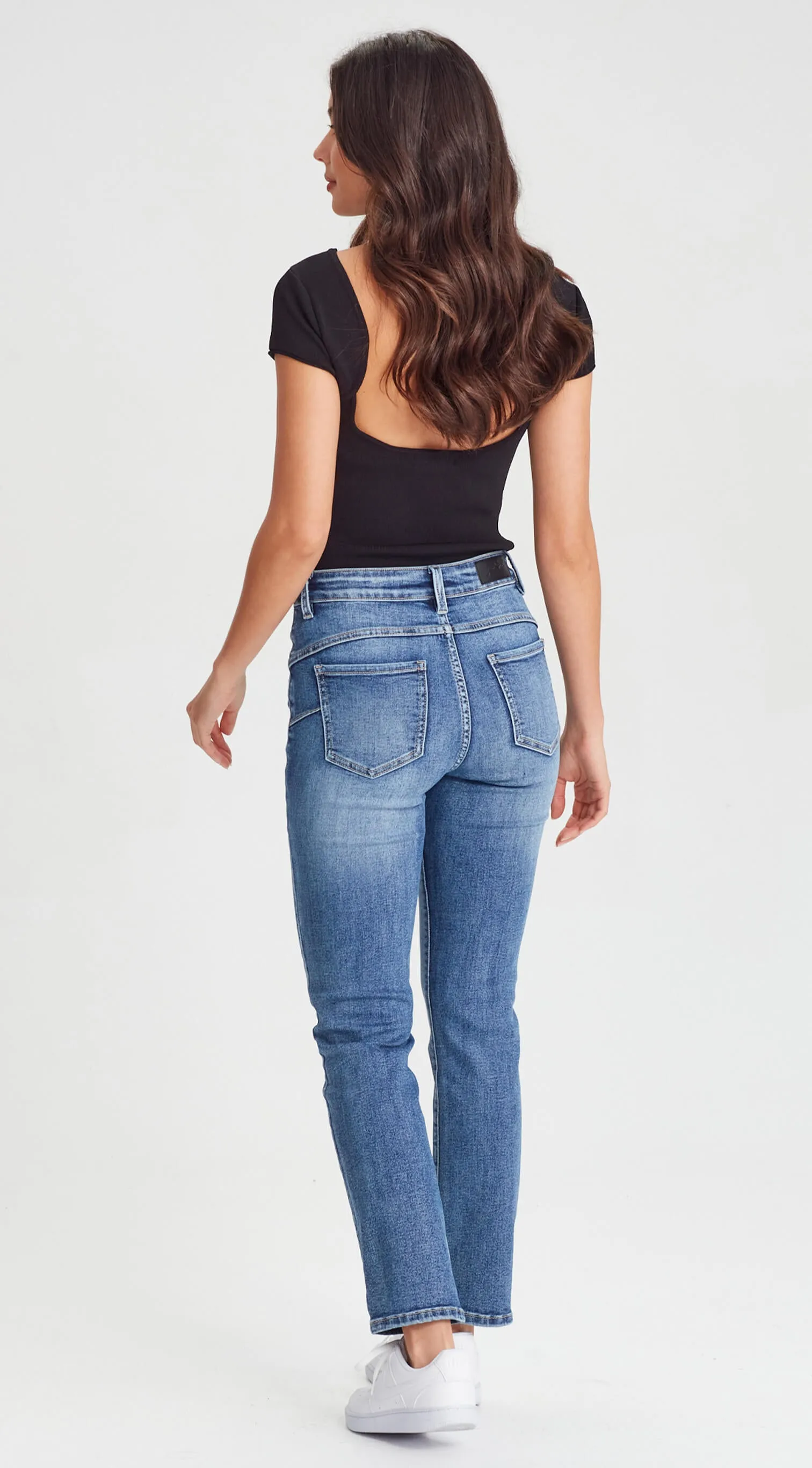 PEACHY | Push Up Denim Jean Blue