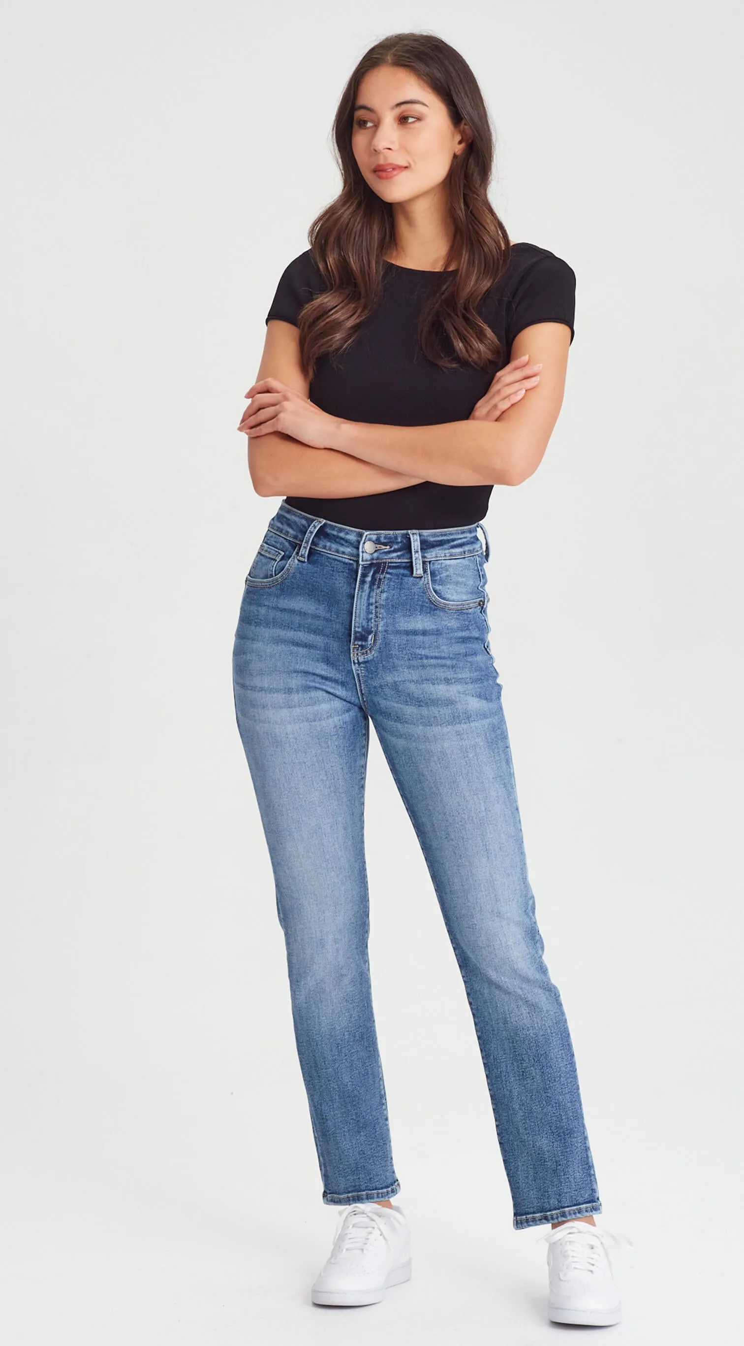 PEACHY | Push Up Denim Jean Blue