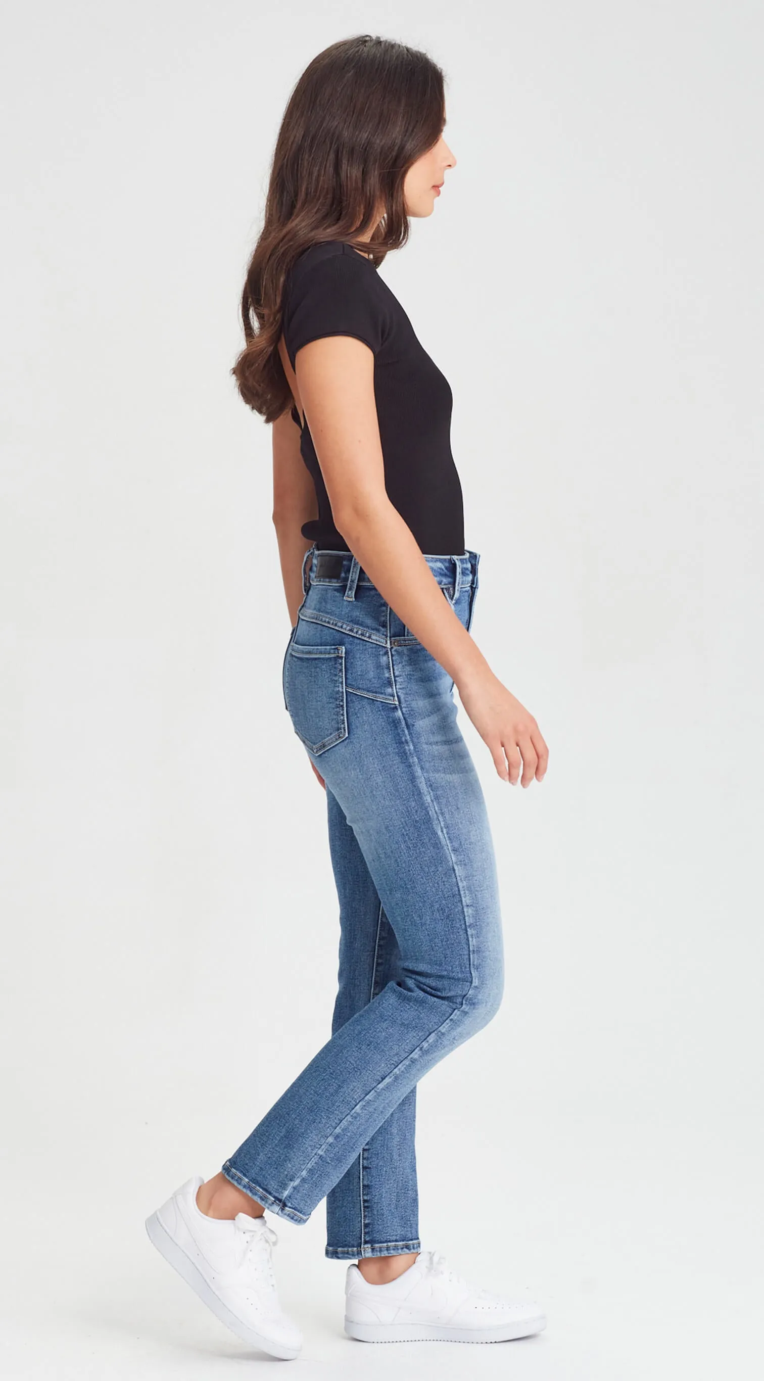 PEACHY | Push Up Denim Jean Blue