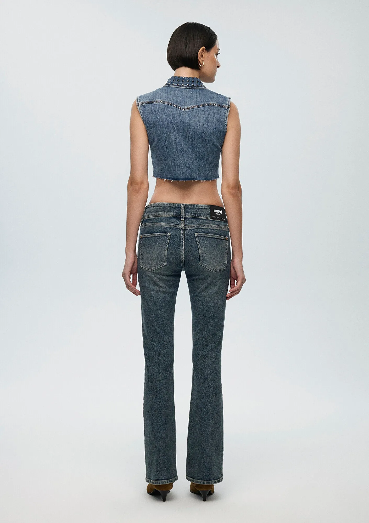 Penelope Mid Vintage Denim Jean Pants