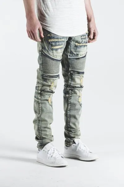 Pete Biker Denim (Light Vintage)