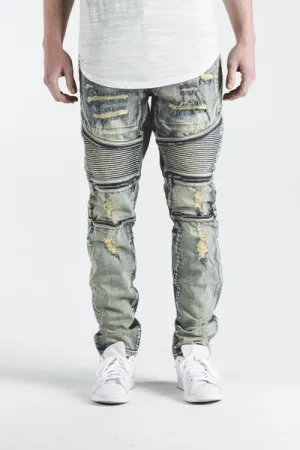 Pete Biker Denim (Light Vintage)