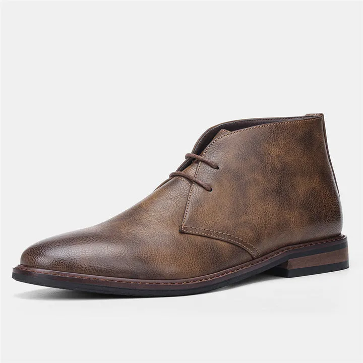 Petr - classic desert boots for men in vintage style