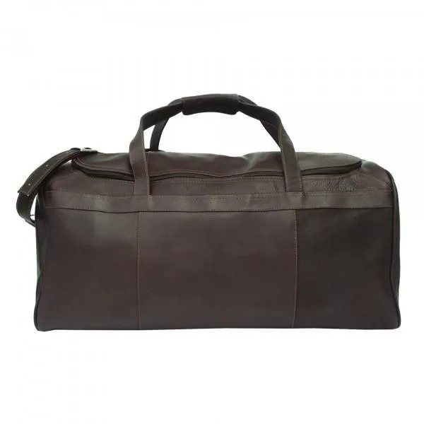 Piel Leather Traveler's Select Large Duffel Bag