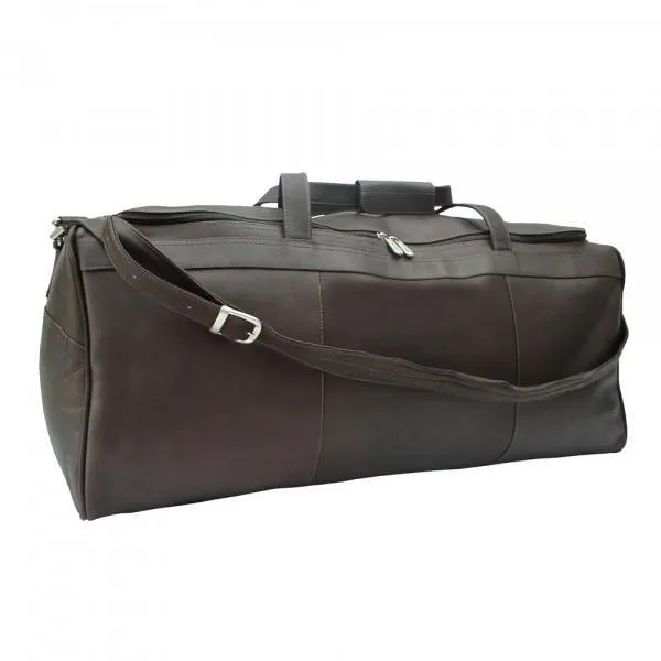 Piel Leather Traveler's Select Large Duffel Bag