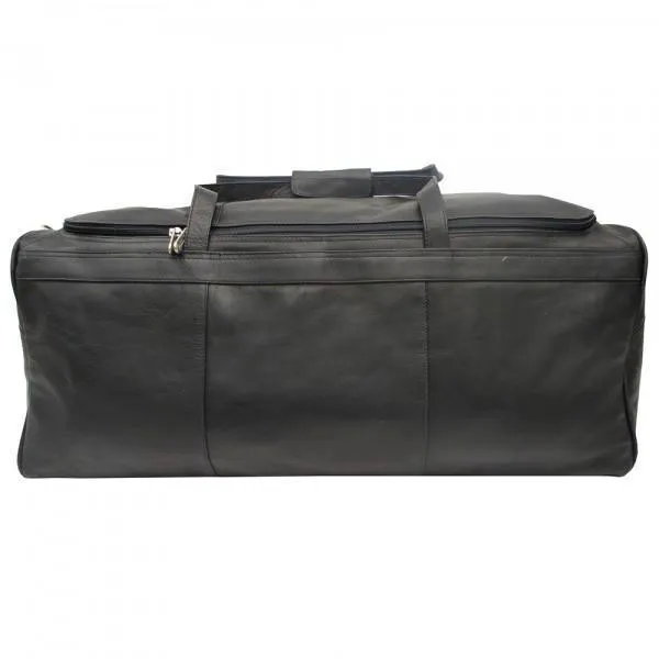 Piel Leather Traveler's Select Large Duffel Bag
