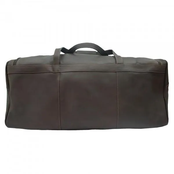 Piel Leather Traveler's Select Large Duffel Bag
