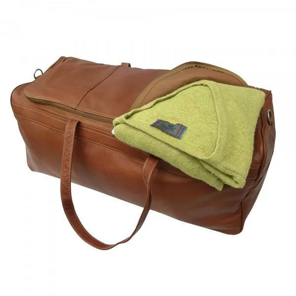 Piel Leather Traveler's Select Large Duffel Bag