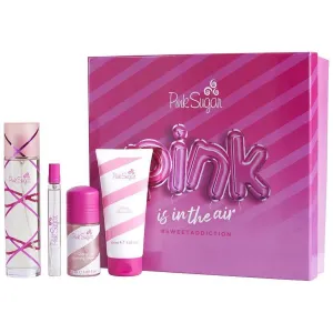 Pink Sugar by Aquolina for Women 3.4 oz EDT 4pc Gift Set