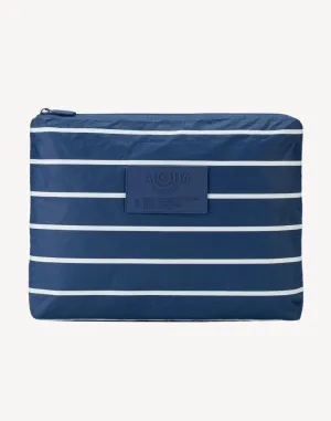 Pinstripe Mid Size Pouch