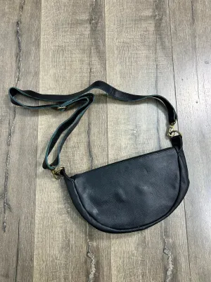 Plain Leather Shoulder Bag