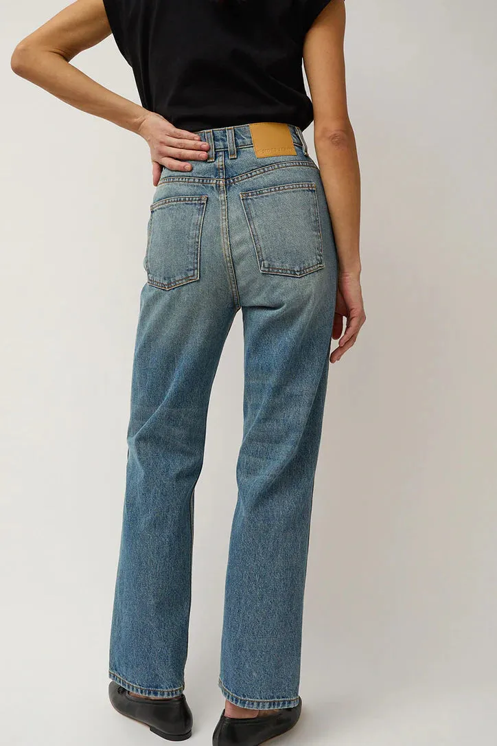 Plein High Straight in Vista Blue