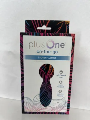 Plus One On-The-Go Travel Wand Personal Massager 6740 Clio ￼