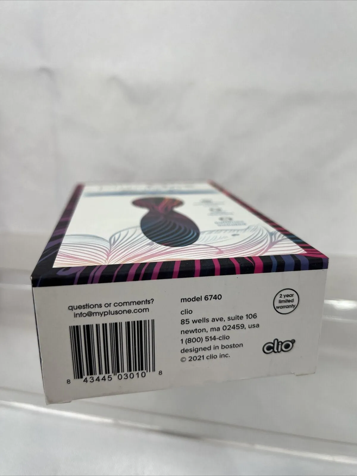 Plus One On-The-Go Travel Wand Personal Massager 6740 Clio ￼