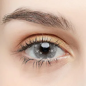 Pollyeye Mutant Silver Colored Contact Lenses